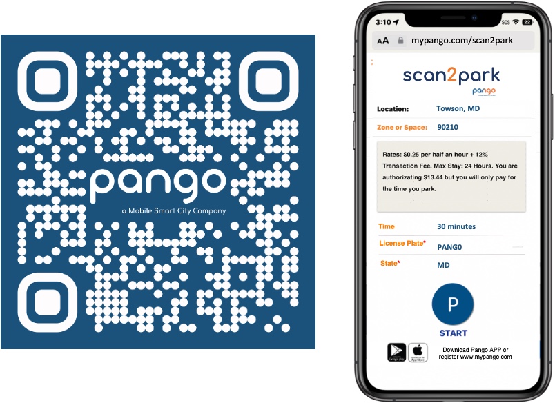 Scan2Park · Text2Park — Mobile Smart City